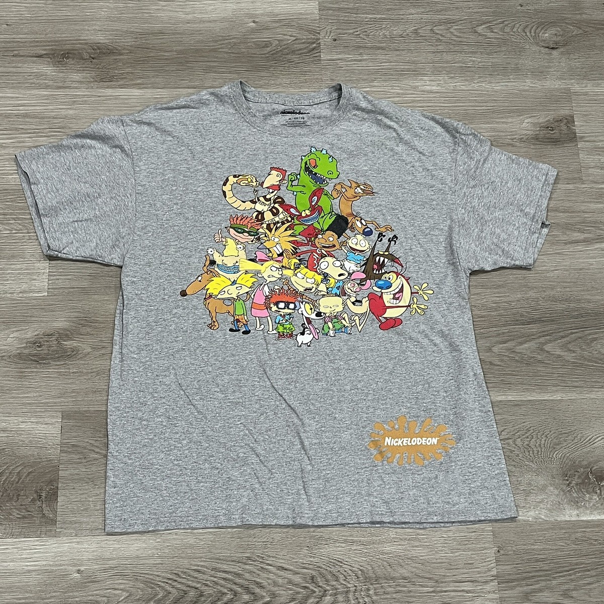 Nickelodeon CatDog Men's T-Shirt - Short Sleeve Graphic Tee, Officially Licensed, Printed In USA