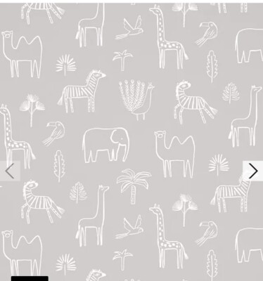 Harlekin Funky Jungle Wallpaper, HLTF112629 UVP 39£ (Kinderzimmer / Kinder / Tiere)