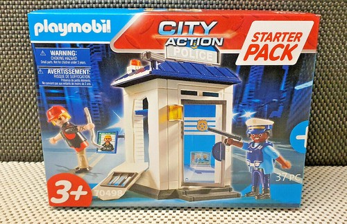 Commissariat de police transportable Playmobil - Jeux & Jouets