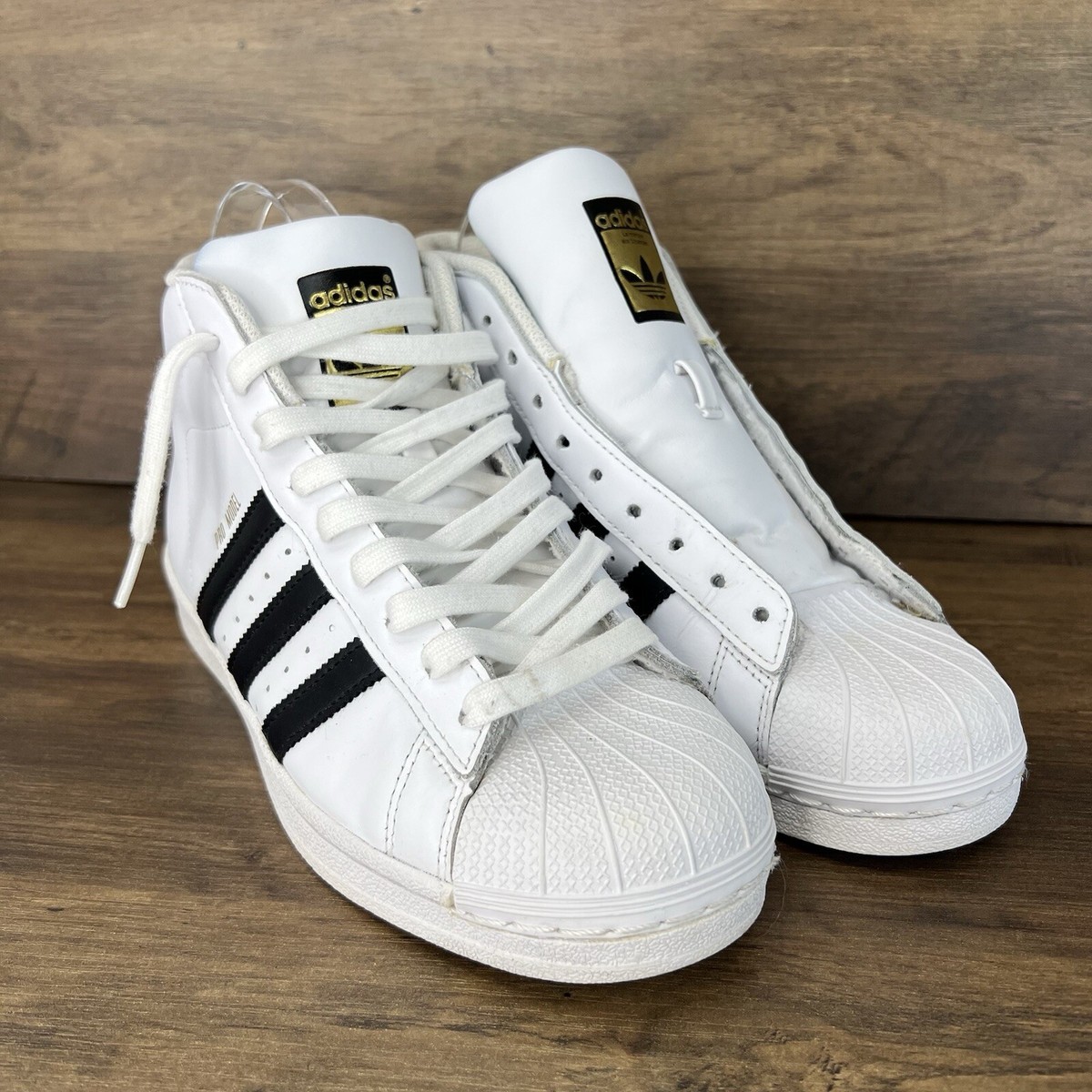 Adidas Pro Model Shell Toe Shoes S85962 Size 6.5 | eBay