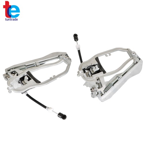 For BMW E53 X5 2000-2006 Front Left & Right Side 2Pcs Door Handle Frame Carriers - Picture 3 of 11