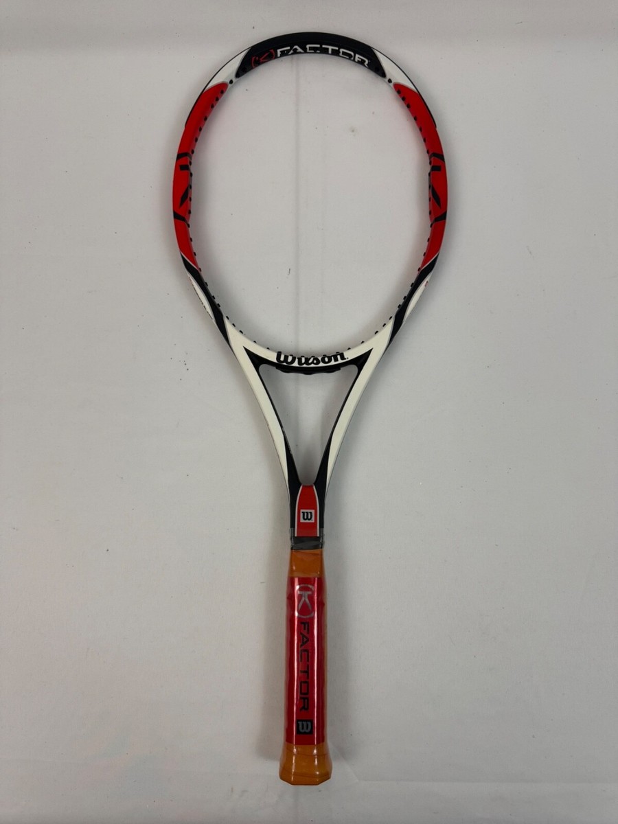 NEW Wilson K Factor Six One 90, 4 1/2 Roger Federer 6.1 | eBay