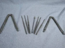 2 VTG Nutcracker Shell Seafood Crackers & 7 Picks