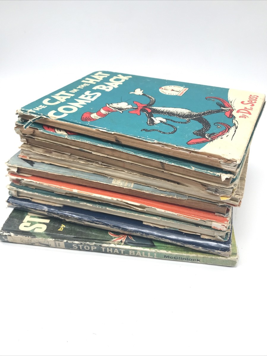 1950年代　アンティークブックストック。 Lot Of 9 1950's-60's Book Club First Edition Dr Seuss Books | eBay