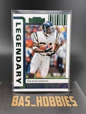 2022 Contenders Football LaDainian Tomlinson Legendary Emerald LGD-LTO Chargers