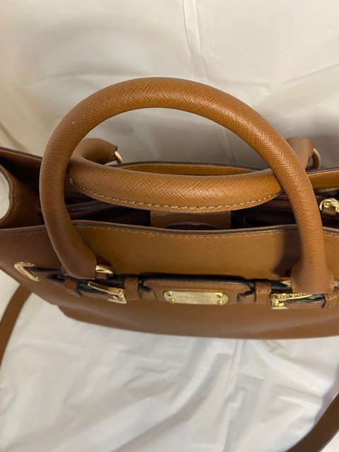 Michael Kors Hamilton Satchel/Shoulder bag in Luggage/Tan Brown/Caramel thumbnail 5