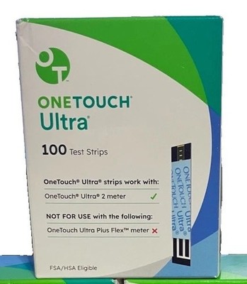 200 Count One Touch Ultra Test Strips~Exp~11/30/26~$39.99~FR SHIP