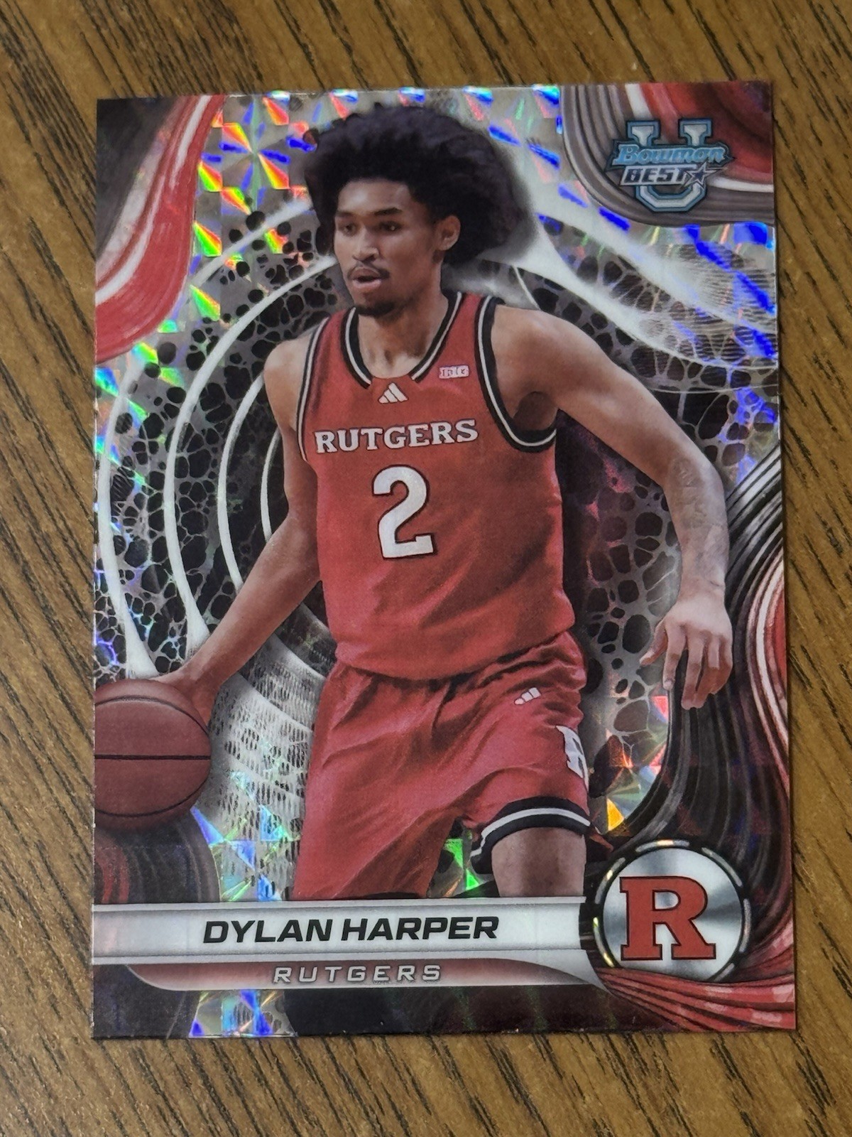 Dylan Harper 2024-25 Bowman's Best University Geometric Refractor #22