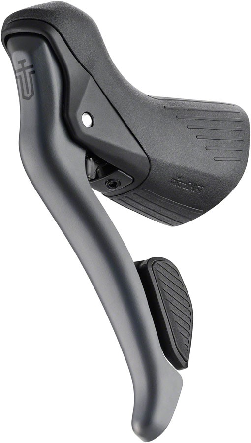 Левый тормозной рычаг с откидной планкой microSHIFT Sword и встроенным пультом дистанционного управления капельницей - 13490₽