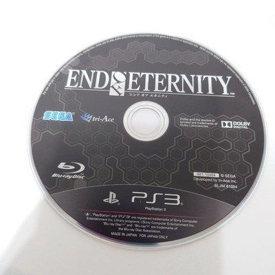 End of Eternity PS3 RPG Disc Only Used Tested Japanese ver PlayStation 3