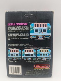 Urban Champion NES -  CIB 5 Screw Hangtab intact NICE!