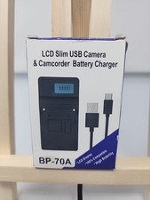 EA-BP70A BP-70A Battery or Charger for Samsung AQ100 ES65 ES70 ES73 ES75, ES80