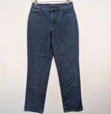 Gloria Vanderbilt Amanda Jeans Womens 8 Dark Blue