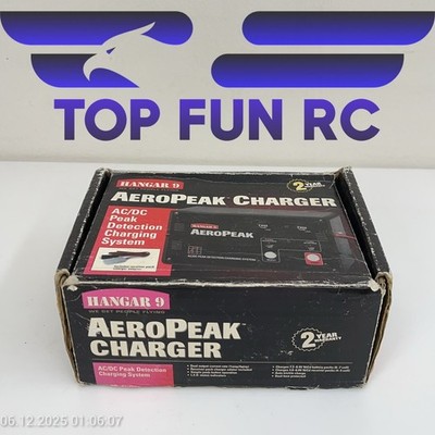 HANGAR 9 AEROPEAK CHARGER AC/DC PEAK DETECTION CHARGING SYSTEM