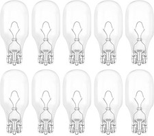 Lustaled T5 Wedge Base Landscape Light Bulb 12V 10 Count Pack of 1 , White