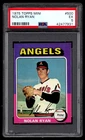 NOLAN RYAN 1975 TOPPS MINI BASEBALL CARD #500 PSA 5  EXCELLENT HOF ANGELS GRADED