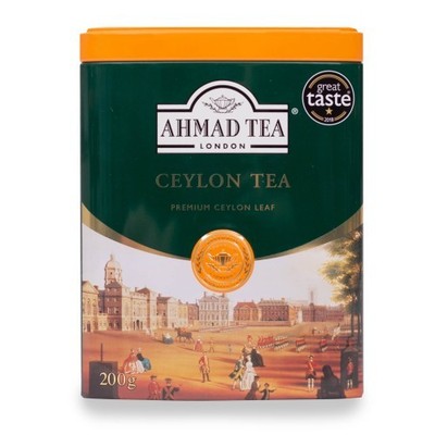 Ahmad Tea CEYLON TEA -  Loose Tea 200g / 7.05oz in Metal Tin