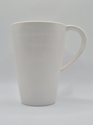   2013 Starbucks Fresh-Brewed Inspiration for the Day Ahead Coffee Mug Cup 16oz