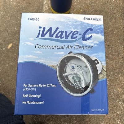 Nu-Calgon iWave-C Ducted Air Purifier 4900-10 Self-Cleaning 4800 CFM