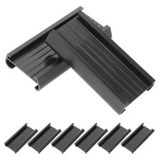 12 PCS Plastic Label Holder Library Shelf Markers Merchandise Sign Holders