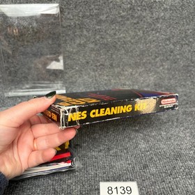 NES Cleaning Kit [First Print] NES Complete w/ Manual Poster CIB VGC