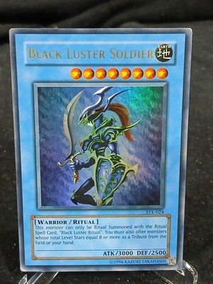 black luster soldier yugioh card worth Amazon.com: YU-GI-OH! - Black Luster Soldier - Envoy of The Beginning  (LCYW-EN025) - Legendary Collection 3: Yugi's World - 1st Edition main image 1