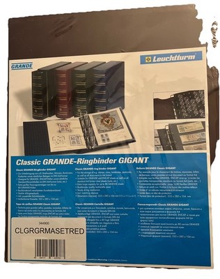 Leuchtturm - Ringbinder Grande - Classic Design Gigant Incl. (UK IMPORT) ACC NEW