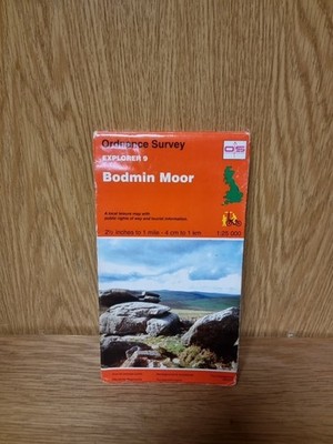 Bodmin Moor (Sheet No. 9) (OS Explorer Map), Ordnance Survey, (R1)