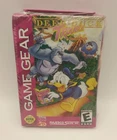 NEW DONALD DUCK DEEP TROUBLE  FACTORY SEALED FOR SEGA GAME GEAR INDENTED BOX