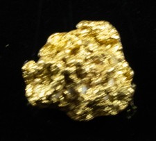 #881 Natural Gold Nugget Australian .58 Grams Genuine