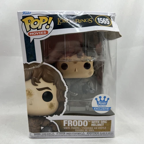 Funko Pop! Lord of the Rings - Frodo With Orc Helmet - #1565 Damaged Box