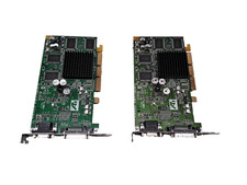2X ATI Radeon 7500 32MB AGP VGA ADC Video Car...