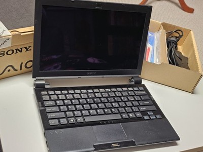 Sony Vaio Personal Computer VGN-TZ240N/B With Box + All Accessories 