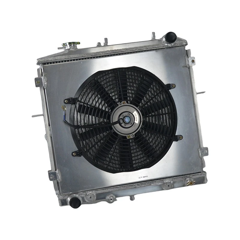 Aluminum Radiator+Shroud+Fan for KIA Sportage 2.0 L4 AT Petrol 1995-2001 2000 - Image 3 of 4