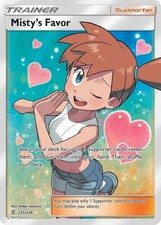 Misty's Favor - 235/236 - Pokemon Unified Minds Sun & Moon Full Art (Ultra Rare) on eBay