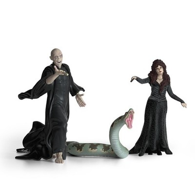 Harry Potter - 3PC Voldemort, Bellatrix Lestrange and Nagini Figurines - Harry P