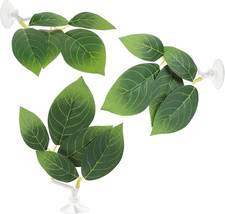 3 Pcs Fish Tank Accessories Betta Fish Leaf Pad Aquarium D cor Simulating the Na