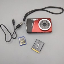 Kodak Easyshare MD30 Digital Camera Tested Working With Battery Red Sd Card