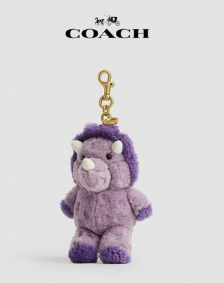 COACH Rexy 10th Birthday Trixie Dinosaur Bag Charm in
