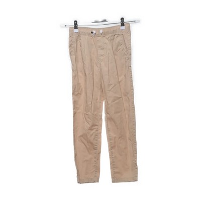 H&M, Hose, Größe: 128, RELAXED PULL-ON, Beige, Baumwolle, Einfarbig #Ttf