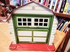 VERY NICE VINTAGE 1950's MARX TIN LITHO AUTOMATIC GARAGE
