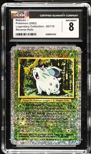 Nidoran ♀ graded CGC 8 for sale on eBay