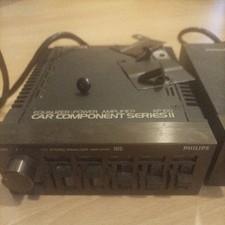 Philips Cassette Deck Componente Auto Serie II Ac 010 Equalizzatore-Amplificatore di Potenza