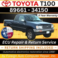 89661-34150 T100 Toyota ECU Repair Service - Quick Quality Service, 5Yr Warranty