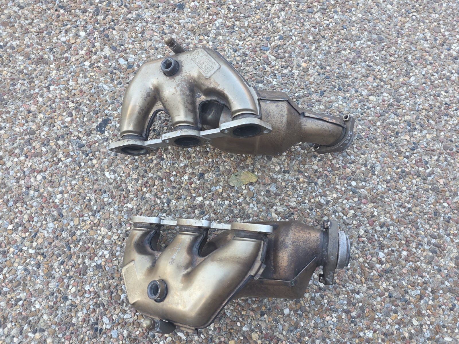 FERRARI 599 GTB FIORANO OEM GENUINE ORIGINAL EXHAUST SYSTEM WITH PIPE TIPS