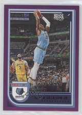 2022-23 Panini NBA Hoops Purple Jaren Jackson Jr #136 00gy