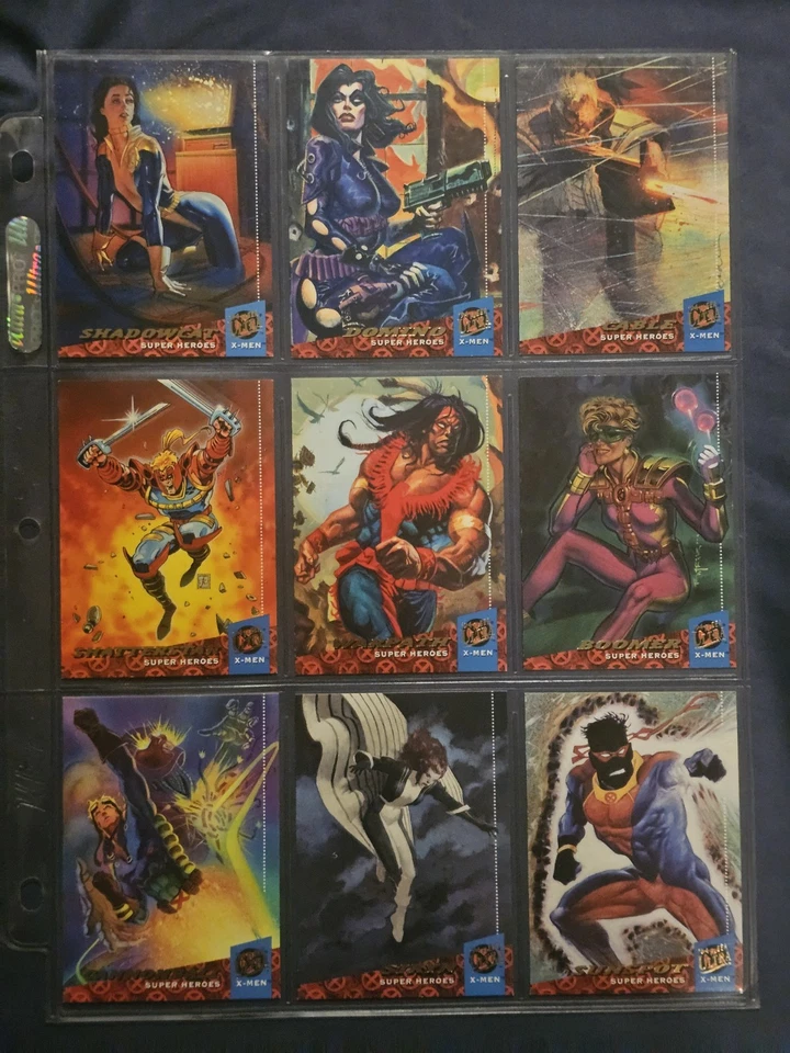 X-Men 1994 Fleer Ultra Marvel conjunto completo impecable/nuevo/como nuevo. AUTÉNTICAMENTE GUAR... Foto 3 de 4