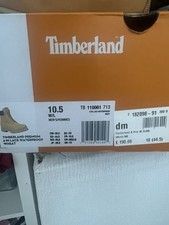 Timberland Premium 6in Waterproof Nubuck Lace-Up Boots Wheat UK 10.5