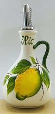 Bassano Ceramics Small Oil Dispenser Made/Painted by hand-Italy