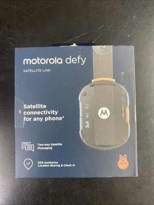 #ad Motorola Defy Satellite Link 2 Way Messaging Communicator with SOS Assist $19.99